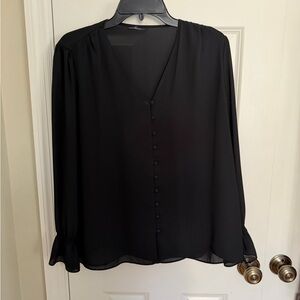 Elegant Black Women's Blouse